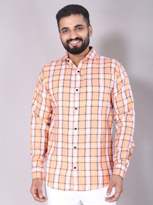 PROVOGUE Men Checkered Casual Multicolor Shirt