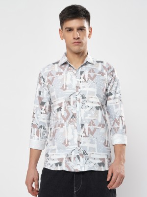 youth first Men Printed Casual Multicolor Shirt