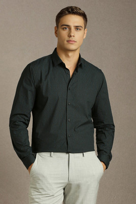 LOUIS PHILIPPE Men Printed Casual Green Shirt
