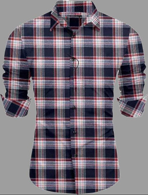 New4u creation Men Checkered Formal Multicolor Shirt