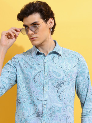 HIGHLANDER Men Printed Casual Multicolor Shirt