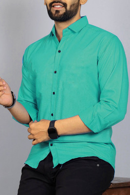 Qlonz Store Men Solid Casual Multicolor Shirt