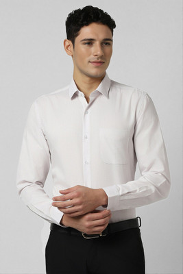 PETER ENGLAND Men Solid Formal White Shirt