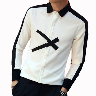 Pepzo Men Printed Casual Black, White Shirt