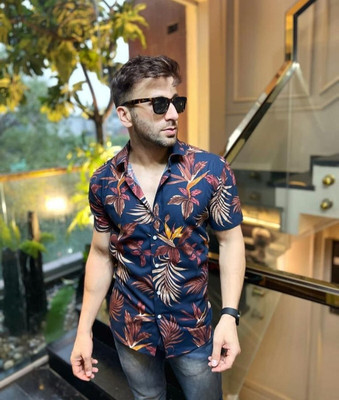 standstitch Men Printed Casual Multicolor Shirt