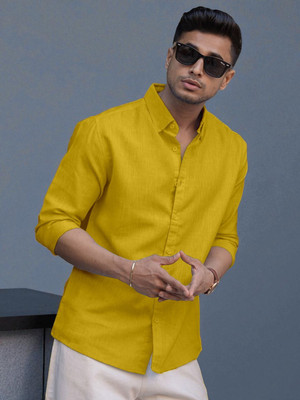 Yanthi Trend Men Solid Casual Multicolor Shirt