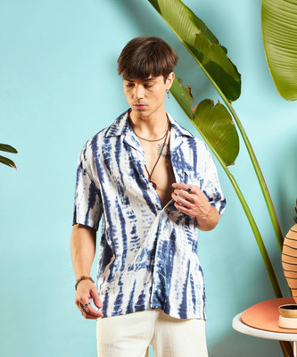 MASCLN SASSAFRAS Men Printed Casual Multicolor Shirt