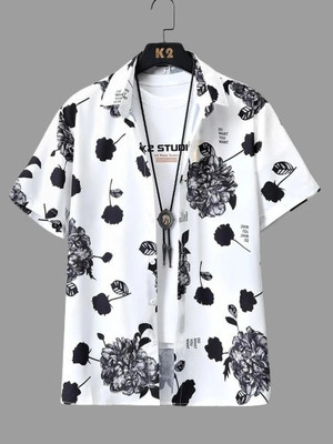 CLOTHWIND Men Printed Casual Multicolor Shirt