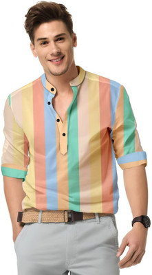 GANGAUR CREATION Men Floral Print Casual Multicolor Shirt