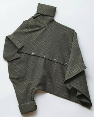 SATADHAR ENTERPRISE Men Solid Casual Green Shirt