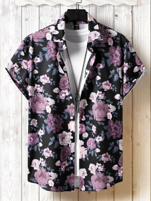 SANBROS Men Printed Casual Multicolor Shirt