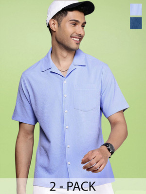 Moda Rapido Men Solid Casual Multicolor Shirt