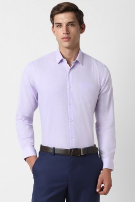 PETER ENGLAND Men Solid Formal Purple Shirt