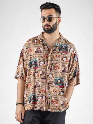 ComicSense Men Printed Casual Multicolor Shirt