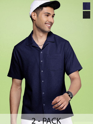 Moda Rapido Men Solid Casual Multicolor Shirt