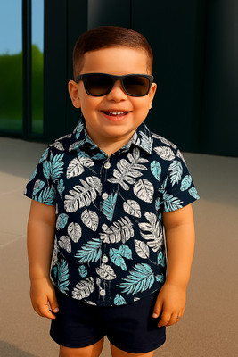 KILLER Boys Printed Casual Multicolor Shirt