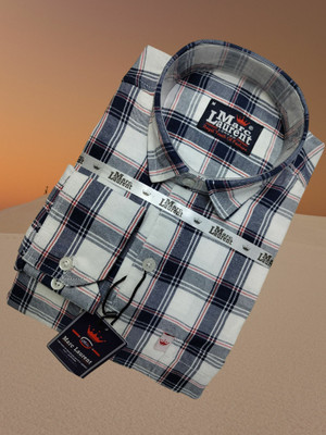 Marc Laurent Men Checkered Casual Multicolor Shirt