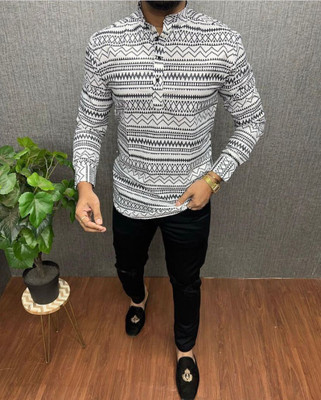 The style grove Men Solid Casual Multicolor Shirt