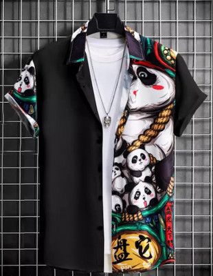 fitoda fashion Men Printed Casual Multicolor Shirt