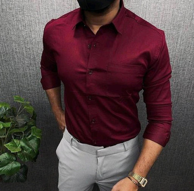 MAHADEV ENTERPRISE Men Solid Casual Multicolor Shirt