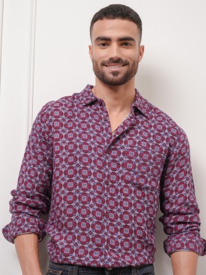 HIGHLANDER Men Printed Casual Multicolor Shirt