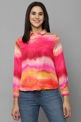 Allen Solly Women Printed Casual Multicolor Shirt