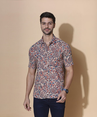 Moshi Men Printed Casual Multicolor Shirt