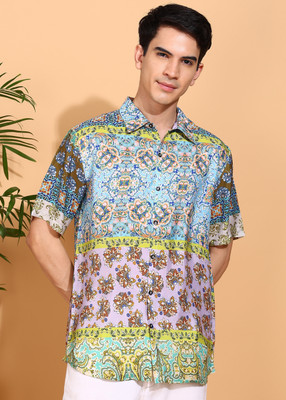 Yash Gallery Men Floral Print Casual Multicolor Shirt
