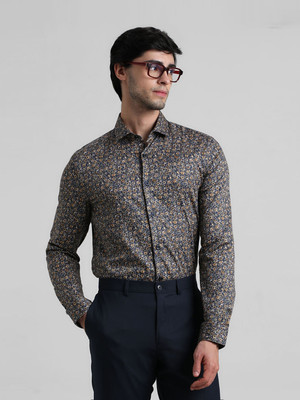 JACK & JONES Men Printed Formal Multicolor Shirt