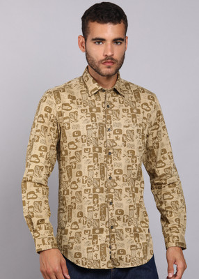 PETER ENGLAND Men Printed Casual Multicolor Shirt