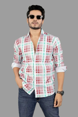 METRONAUT Men Checkered Casual Multicolor Shirt