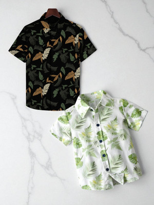 KIDOOZA Boys Printed Casual Multicolor Shirt