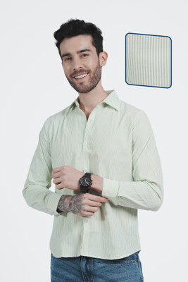 LOOM FASHION Men Solid Casual Brown Shirt
