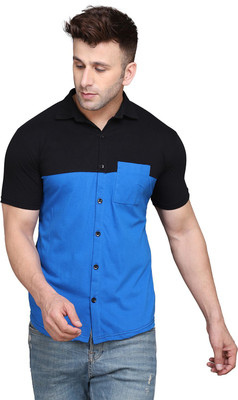 HouseOfCommon Men Self Design Casual Multicolor Shirt