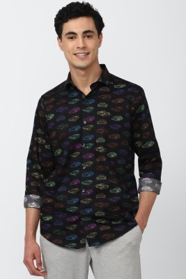 Simon Carter London Men Printed Casual Multicolor Shirt