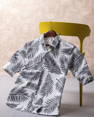 Balkrishna Creation Men Self Design Casual Black Shirt