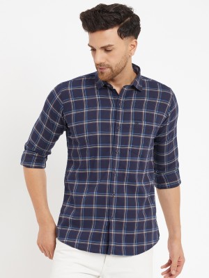 DUKE Men Checkered Casual Multicolor Shirt