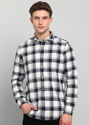 INTEGRITI Men Checkered Casual Multicolor Shirt