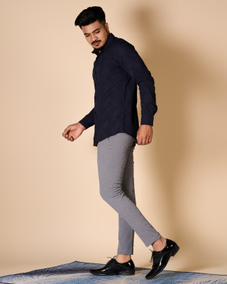 Virendra Textile Men Self Design Casual Multicolor Shirt