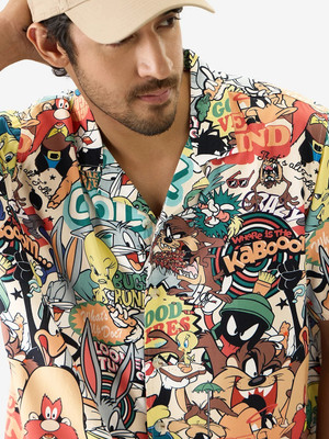 Mihit Lifestyles Men Printed Casual Multicolor Shirt