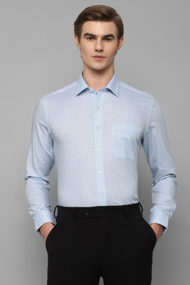 LOUIS PHILIPPE Men Printed Formal Blue Shirt