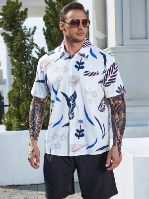 Leriya Fashion Men Printed Casual Multicolor Shirt