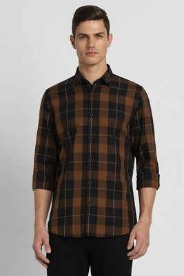 PETER ENGLAND Men Checkered Casual Multicolor Shirt