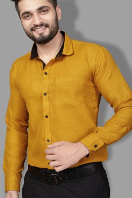 Indian Fashionista Men Solid Casual Multicolor Shirt