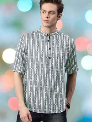 ALVIN ENTERPRISE Men Solid Casual Grey Shirt