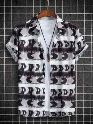 Marmic Fab Men Printed Casual Multicolor Shirt