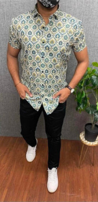 ERVIN ENTERPRISE Men Printed Casual Multicolor Shirt