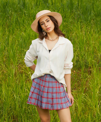 CAMPUS SUTRA Women Self Design Casual Multicolor Shirt