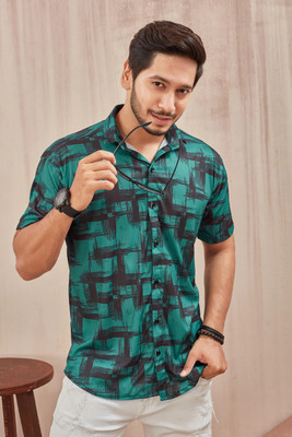 MAHADEV Men Printed Casual Multicolor Shirt