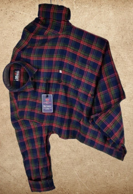 VK WINTER WEAR Men Checkered Casual Dark Blue, Green, Red Shirt